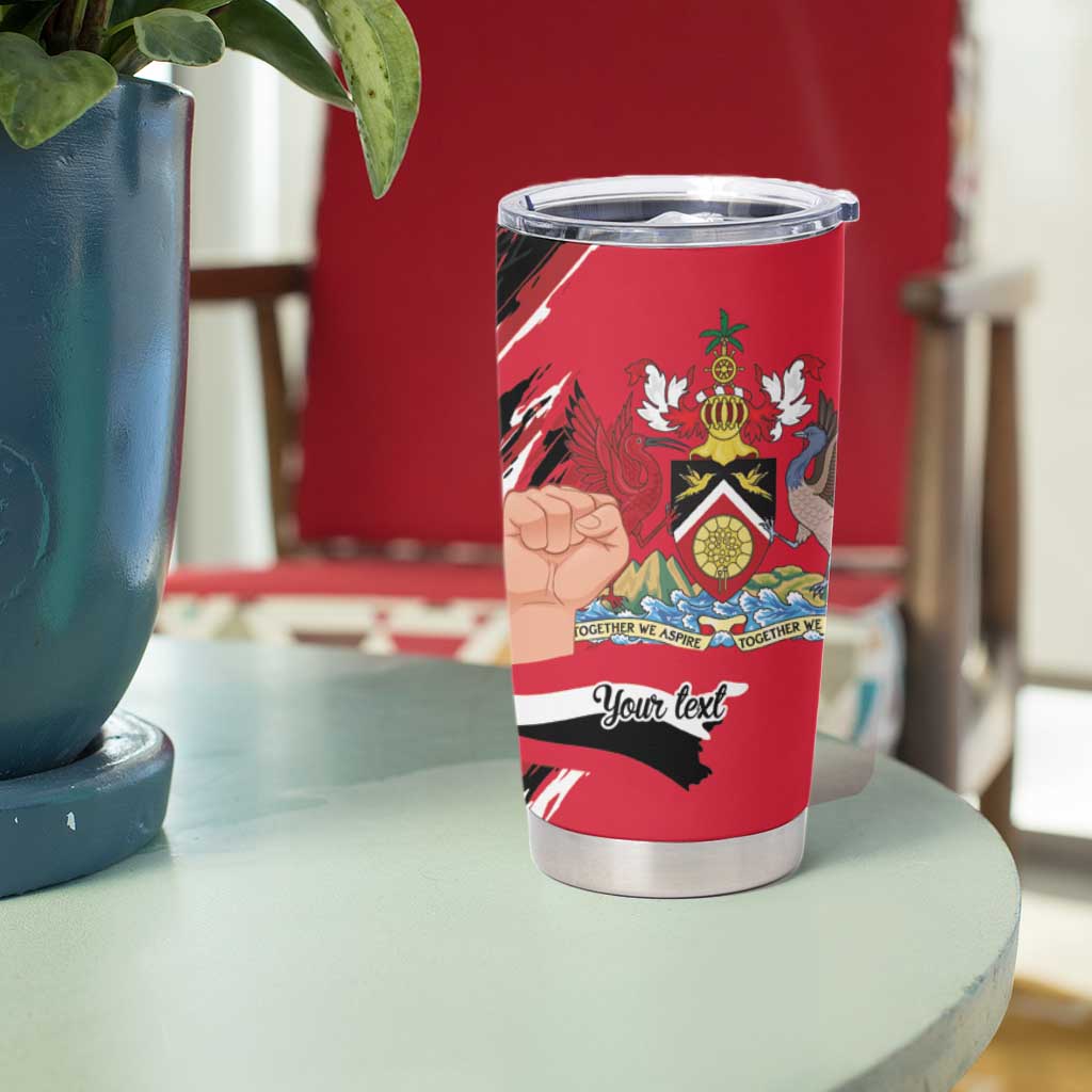 Trinidad and Tobago 1962 Personalized Tumbler Cup Happy Independence Day August 31th - Wonder Print Shop