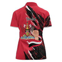 Trinidad and Tobago 1962 Personalized Women Polo Shirt Happy Independence Day August 31th - Wonder Print Shop