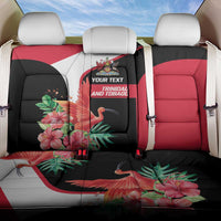 Trinidad and Tobago Personalized Back Car Seat Cover Scarlet Ibis Tropical - Wonder Print Shop