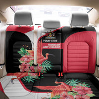 Trinidad and Tobago Personalized Back Car Seat Cover Scarlet Ibis Tropical - Wonder Print Shop