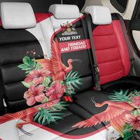 Trinidad and Tobago Personalized Back Car Seat Cover Scarlet Ibis Tropical - Wonder Print Shop