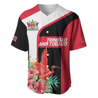 Trinidad and Tobago Personalized Baseball Jersey Scarlet Ibis Tropical - Wonder Print Shop