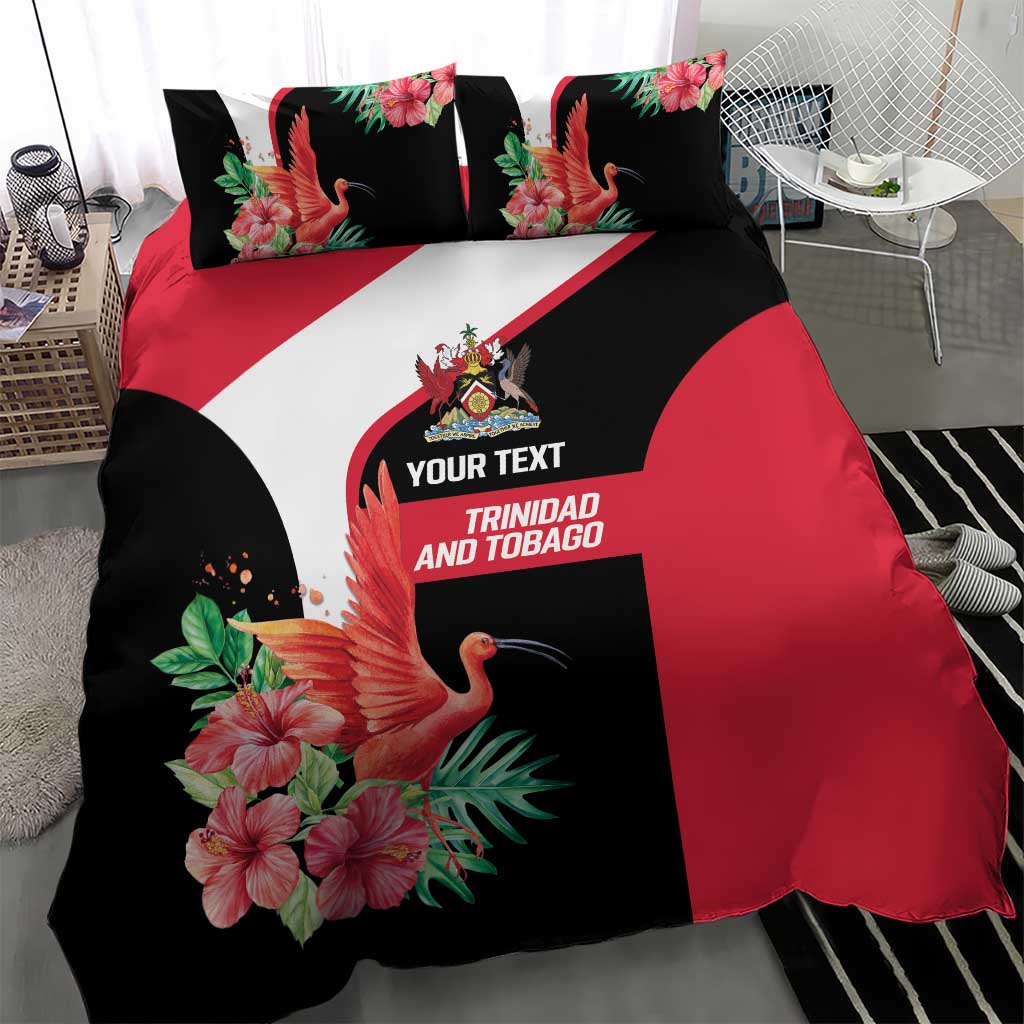 Trinidad and Tobago Personalized Bedding Set Scarlet Ibis Tropical - Wonder Print Shop