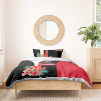 Trinidad and Tobago Personalized Bedding Set Scarlet Ibis Tropical - Wonder Print Shop