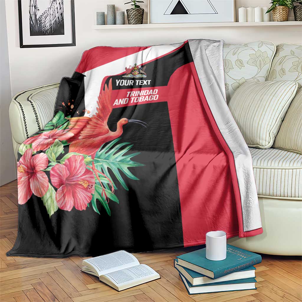 Trinidad and Tobago Personalized Blanket Scarlet Ibis Tropical - Wonder Print Shop