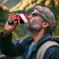 Trinidad and Tobago Personalized 4 in 1 Can Cooler Tumbler Scarlet Ibis Tropical - Wonder Print Shop