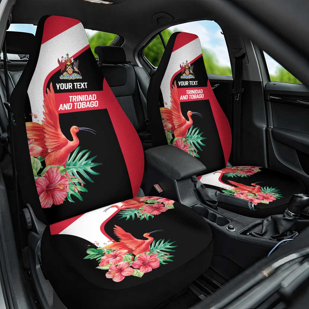 Trinidad and Tobago Personalized Car Seat Cover Scarlet Ibis Tropical - Wonder Print Shop