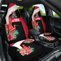 Trinidad and Tobago Personalized Car Seat Cover Scarlet Ibis Tropical - Wonder Print Shop