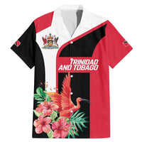 Trinidad and Tobago Personalized Family Matching Mermaid Dress and Hawaiian Shirt Scarlet Ibis Tropical - Wonder Print Shop