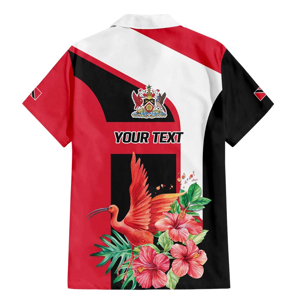 Trinidad and Tobago Personalized Family Matching Mermaid Dress and Hawaiian Shirt Scarlet Ibis Tropical - Wonder Print Shop