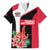 Trinidad and Tobago Personalized Family Matching Summer Maxi Dress and Hawaiian Shirt Scarlet Ibis Tropical - Wonder Print Shop