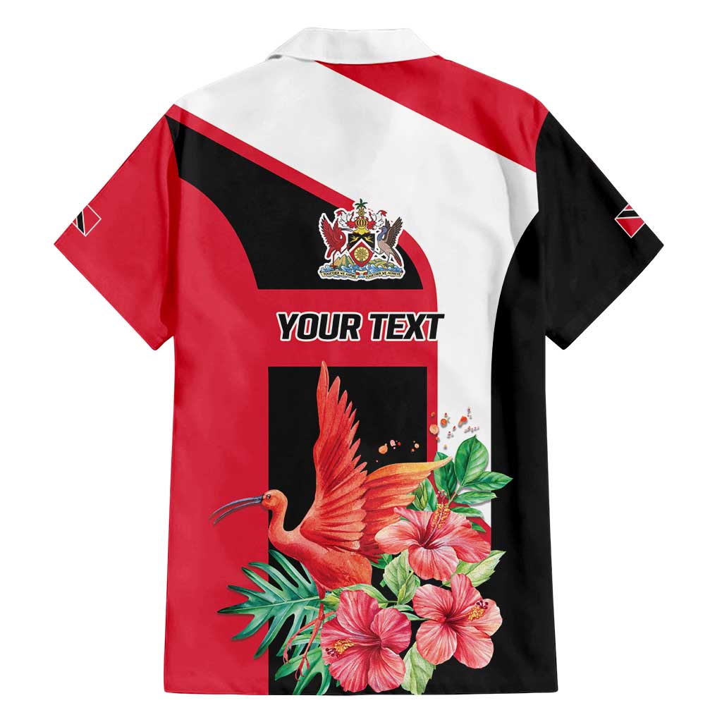 Trinidad and Tobago Personalized Family Matching Summer Maxi Dress and Hawaiian Shirt Scarlet Ibis Tropical - Wonder Print Shop