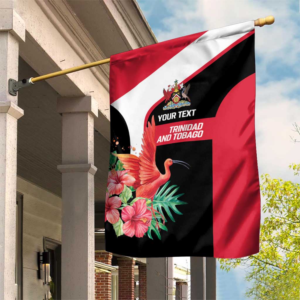 Trinidad and Tobago Personalized Garden Flag Scarlet Ibis Tropical - Wonder Print Shop