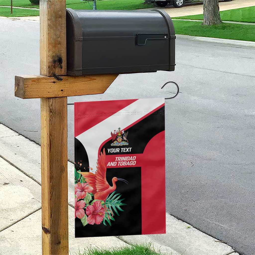 Trinidad and Tobago Personalized Garden Flag Scarlet Ibis Tropical - Wonder Print Shop