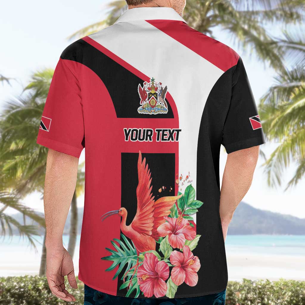 Trinidad and Tobago Personalized Hawaiian Shirt Scarlet Ibis Tropical - Wonder Print Shop