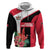 Trinidad and Tobago Personalized Hoodie Scarlet Ibis Tropical - Wonder Print Shop