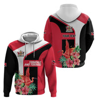 Trinidad and Tobago Personalized Hoodie Scarlet Ibis Tropical - Wonder Print Shop