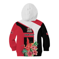Trinidad and Tobago Personalized Kid Hoodie Scarlet Ibis Tropical - Wonder Print Shop