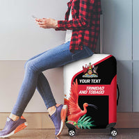 Trinidad and Tobago Personalized Luggage Cover Scarlet Ibis Tropical - Wonder Print Shop