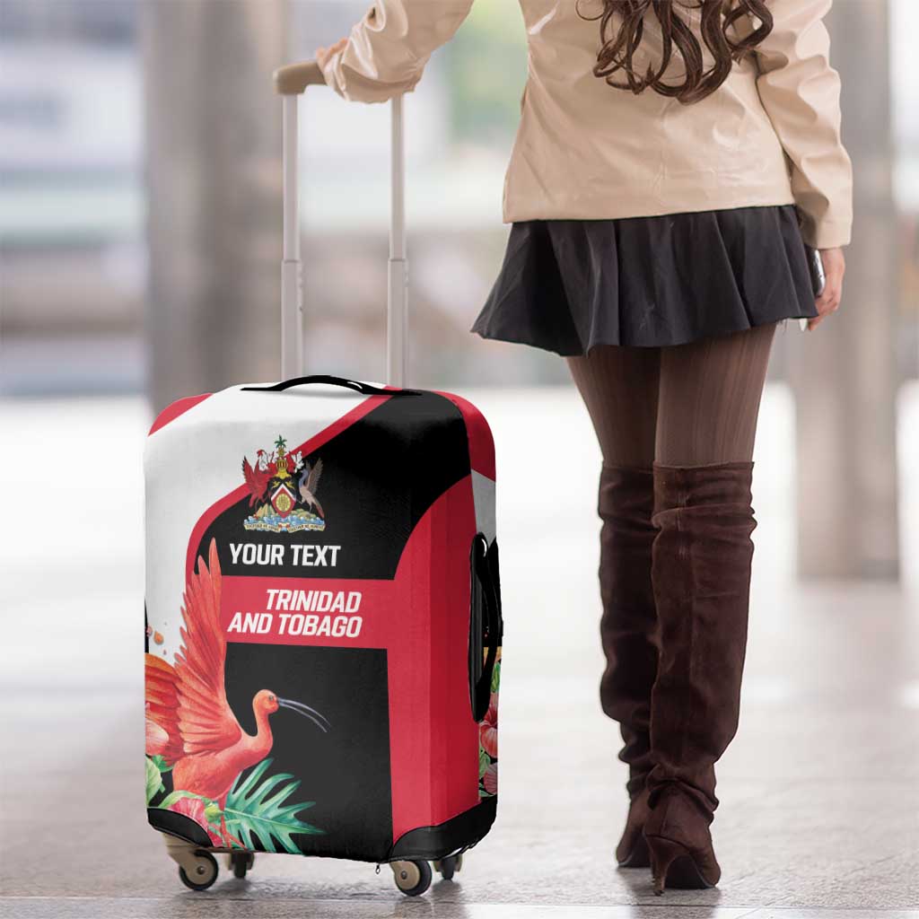Trinidad and Tobago Personalized Luggage Cover Scarlet Ibis Tropical - Wonder Print Shop