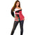 Trinidad and Tobago Personalized Off Shoulder Sweater Scarlet Ibis Tropical - Wonder Print Shop