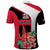Trinidad and Tobago Personalized Polo Shirt Scarlet Ibis Tropical - Wonder Print Shop