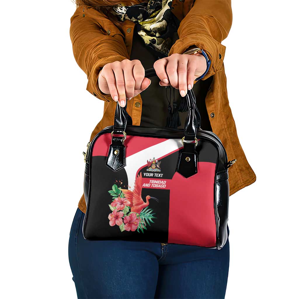 Trinidad and Tobago Personalized Shoulder Handbag Scarlet Ibis Tropical - Wonder Print Shop