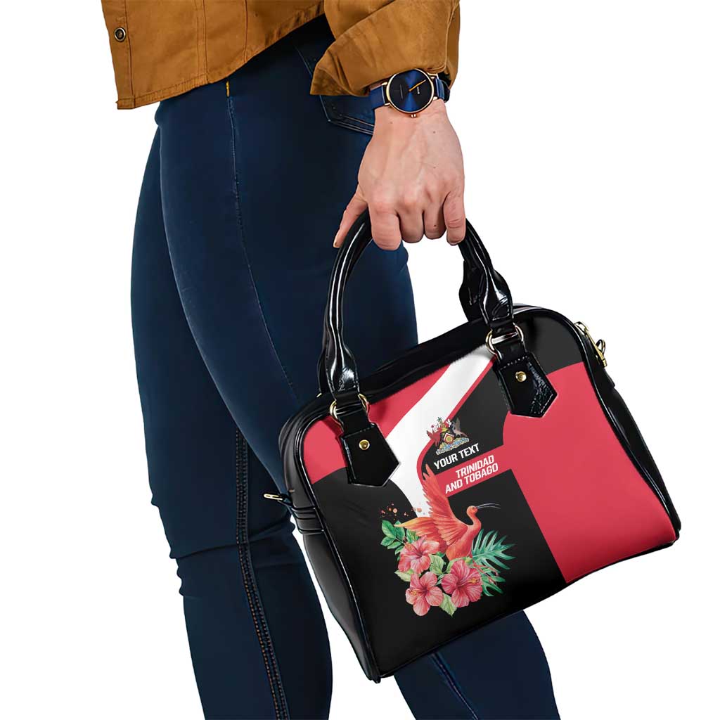 Trinidad and Tobago Personalized Shoulder Handbag Scarlet Ibis Tropical - Wonder Print Shop