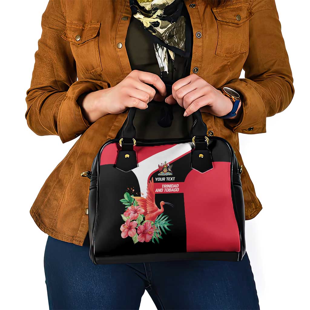 Trinidad and Tobago Personalized Shoulder Handbag Scarlet Ibis Tropical - Wonder Print Shop