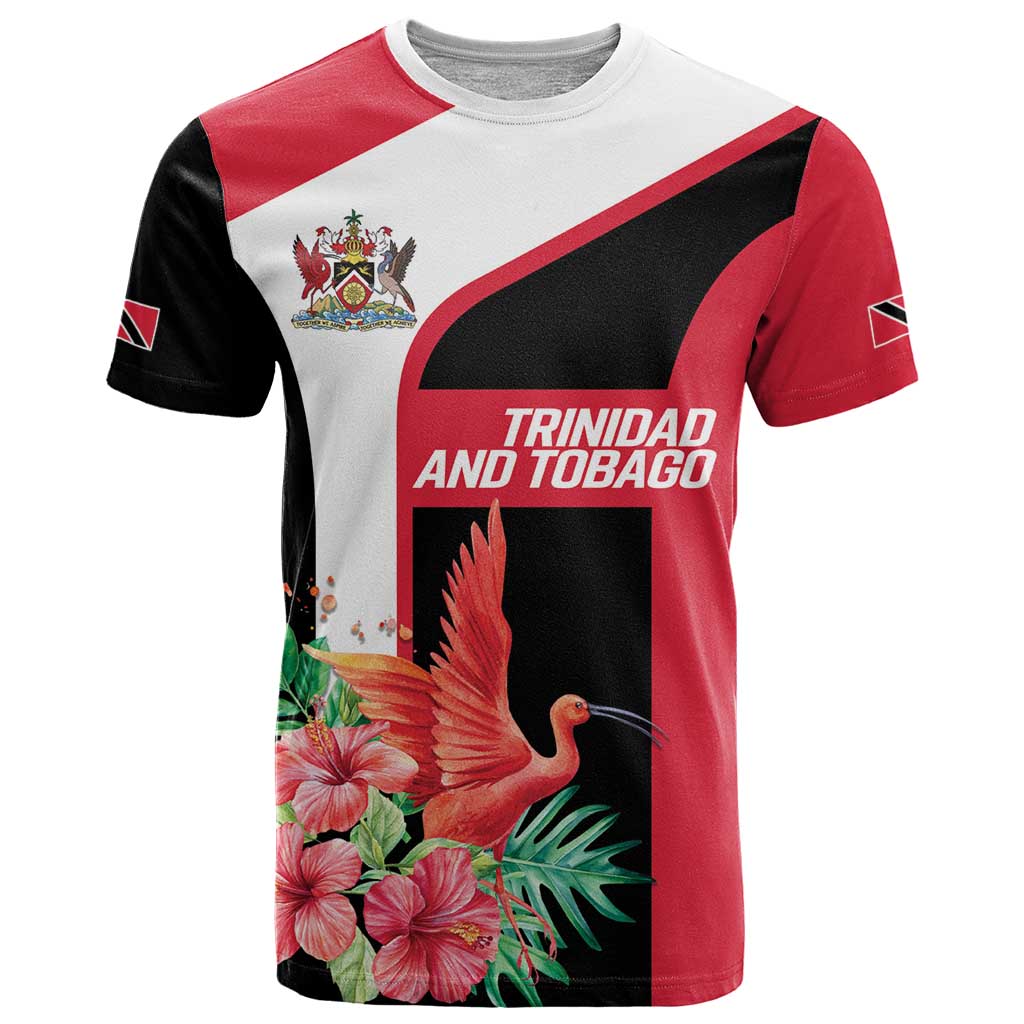 Trinidad and Tobago Personalized T Shirt Scarlet Ibis Tropical - Wonder Print Shop