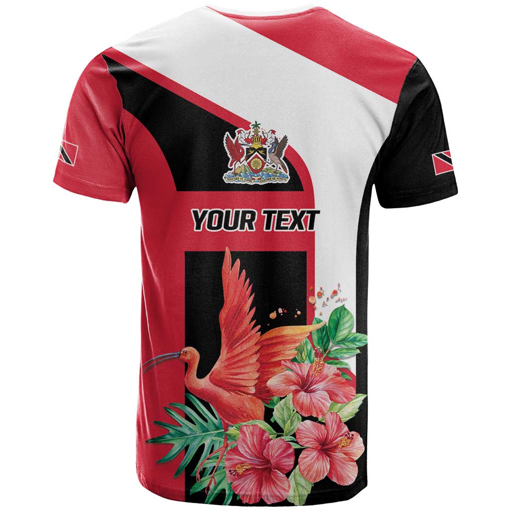 Trinidad and Tobago Personalized T Shirt Scarlet Ibis Tropical - Wonder Print Shop