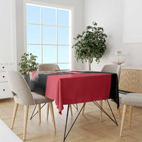 Trinidad and Tobago Personalized Tablecloth Scarlet Ibis Tropical - Wonder Print Shop