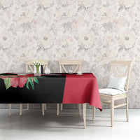 Trinidad and Tobago Personalized Tablecloth Scarlet Ibis Tropical - Wonder Print Shop