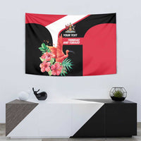 Trinidad and Tobago Personalized Tapestry Scarlet Ibis Tropical - Wonder Print Shop