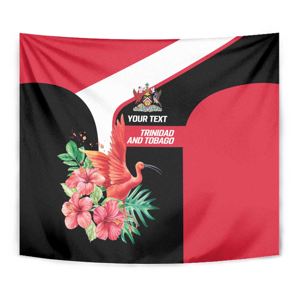 Trinidad and Tobago Personalized Tapestry Scarlet Ibis Tropical - Wonder Print Shop