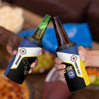 Caribbean Bonaire Personalized 4 in 1 Can Cooler Tumbler Simple Flag Style - Wonder Print Shop