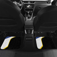 Caribbean Bonaire Personalized Car Mats Simple Flag Style - Wonder Print Shop