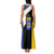 Caribbean Bonaire Personalized Family Matching Tank Maxi Dress and Hawaiian Shirt Simple Flag Style - Wonder Print Shop