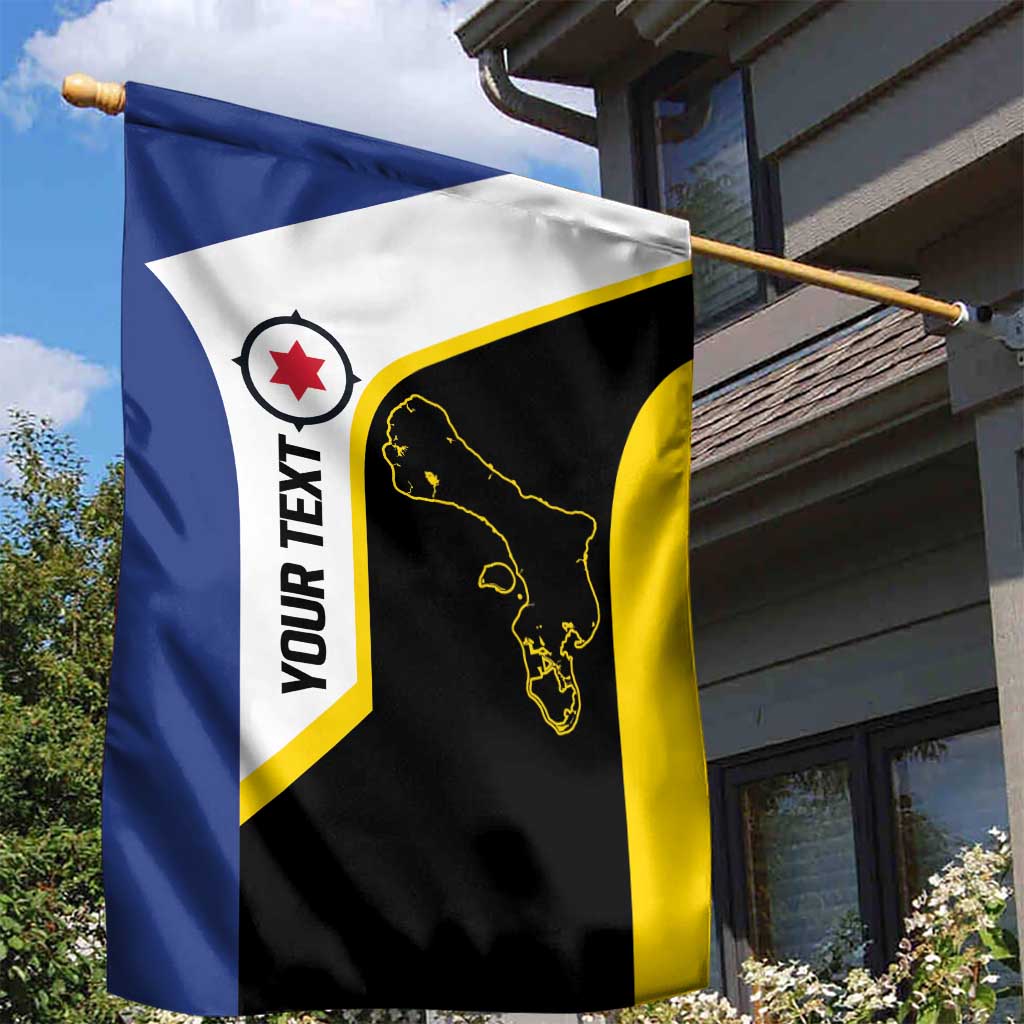 Caribbean Bonaire Personalized Garden Flag Simple Flag Style - Wonder Print Shop