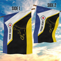 Caribbean Bonaire Personalized Garden Flag Simple Flag Style - Wonder Print Shop