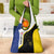 Caribbean Bonaire Personalized Grocery Bag Simple Flag Style - Wonder Print Shop