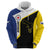 Caribbean Bonaire Personalized Hoodie Simple Flag Style - Wonder Print Shop