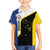 Caribbean Bonaire Personalized Kid Hawaiian Shirt Simple Flag Style - Wonder Print Shop