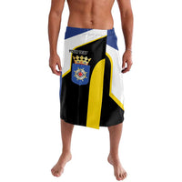 Caribbean Bonaire Personalized Lavalava Simple Flag Style - Wonder Print Shop