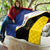 Caribbean Bonaire Personalized Quilt Simple Flag Style - Wonder Print Shop