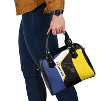 Caribbean Bonaire Personalized Shoulder Handbag Simple Flag Style - Wonder Print Shop