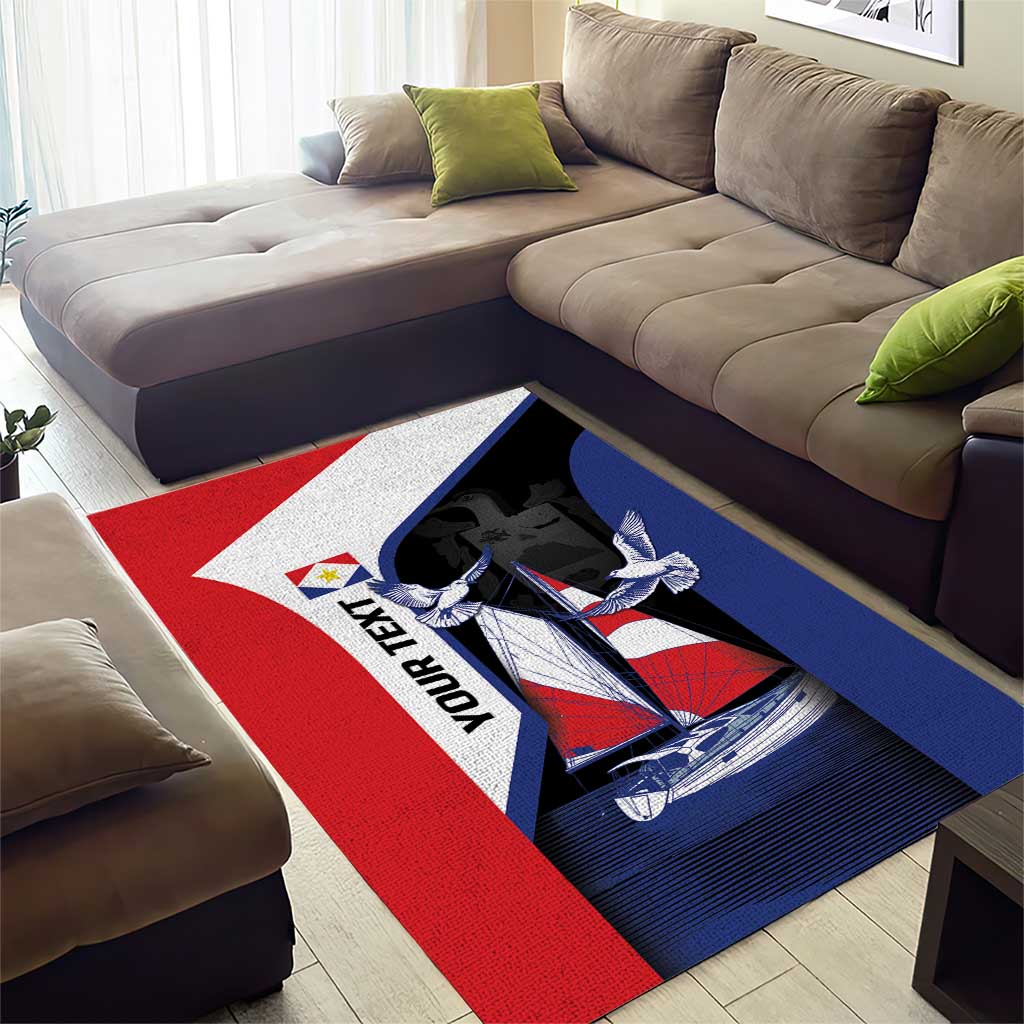 Caribbean Saba Personalized Area Rug Remis Velisque Sail the Seas - Wonder Print Shop