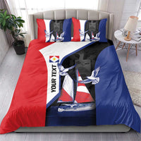 Caribbean Saba Personalized Bedding Set Remis Velisque Sail the Seas - Wonder Print Shop