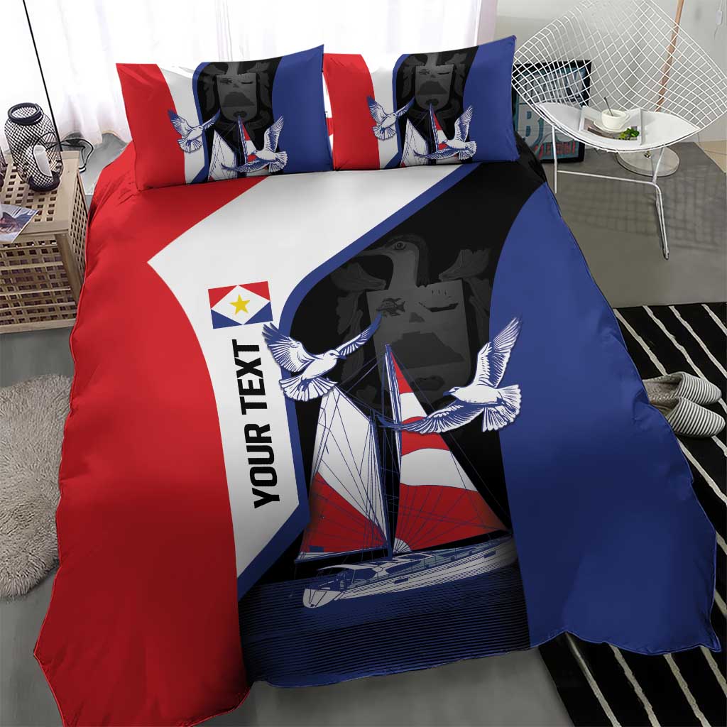 Caribbean Saba Personalized Bedding Set Remis Velisque Sail the Seas - Wonder Print Shop