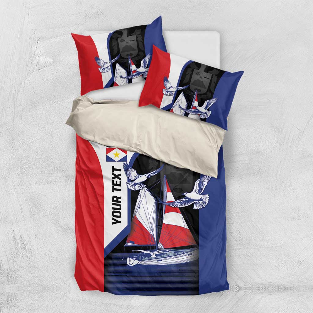 Caribbean Saba Personalized Bedding Set Remis Velisque Sail the Seas - Wonder Print Shop